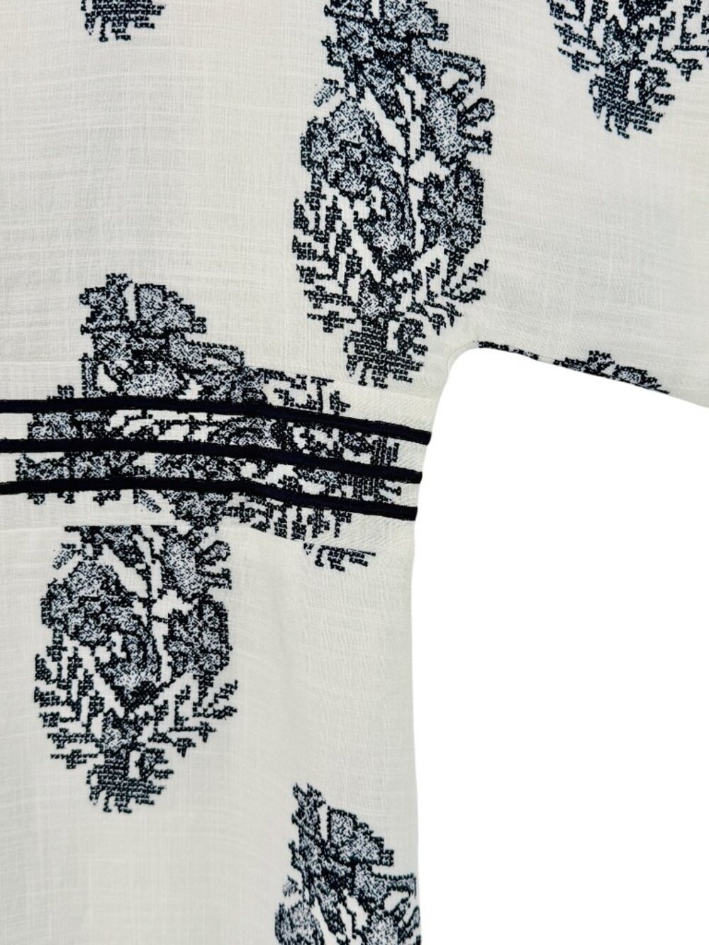 NWT Anthropologie Relaxed Kimono Cover Up Lounge Top | Coastal Boho King Kylie S - Picture 11 of 16